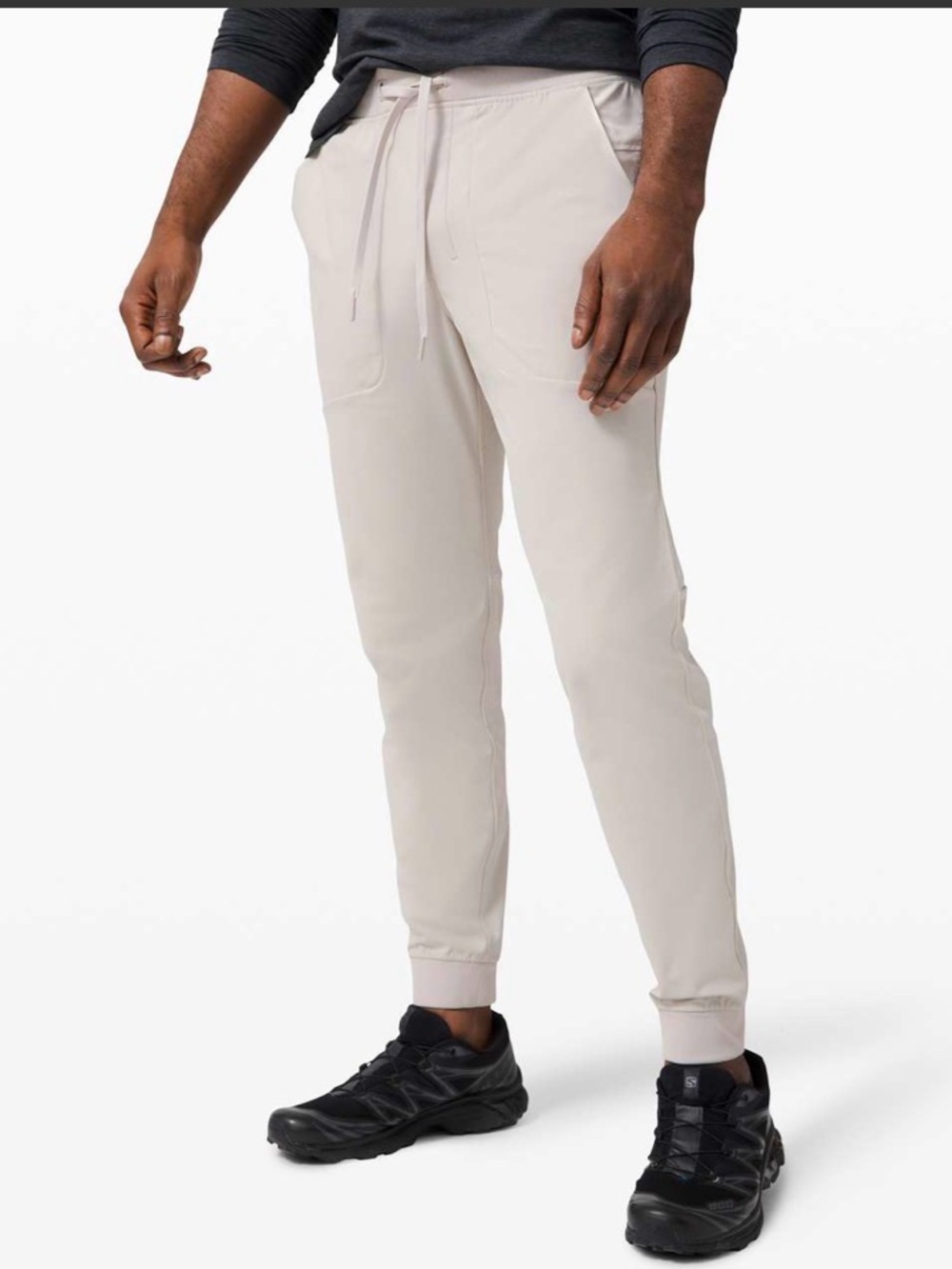 Lululemon ABC Jogger Shorter 28" Warpstreme Silverstone Size XS